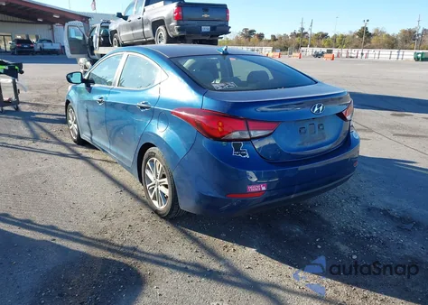 2014 Hyundai Elantra Se из США, поврежденный, VIN KMHDH4AE0EU127791
